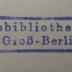  Internationaler Sozialisten-Kongress zu Paris : 23. bis 27. September 1900 (Berlin)