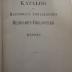  Katalog der Herzoglich Anhaltinischen Behörden-Bibliothek zu Dessau (1896)