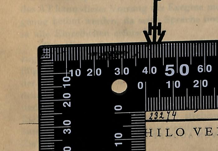 - (Hochschule für die Wissenschaft des Judentums), Von Hand: Exemplarnummer; '23274'. 