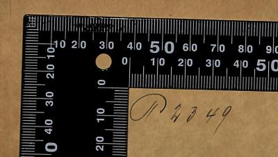 - (Forschungsabteilung Judenfrage des Reichsinstituts für Geschichte des neuen Deutschlands), Von Hand: Signatur; 'P 2349'. 