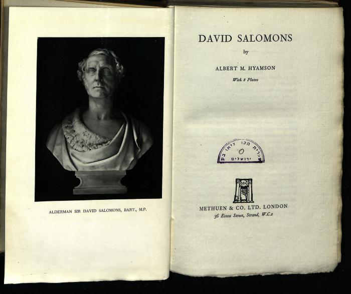 FA II 4737 : David Salomons (1939)