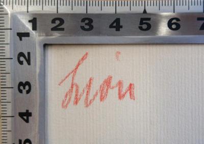 - (Lion, Hilde Dr. ), Stempel: Name; 'Lion'.  (Prototyp)