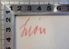 - (Lion, Hilde Dr. ), Stempel: Name; 'Lion'.  (Prototyp)