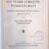 S 131 Fre : Soziologie als Wirklichkeitswissenschaft  - Logische Grundlegung des Systems der Soziologie (1930)