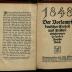 GE III 3435 : 1848, der Vorkampf deutscher Einheit und Freiheit. Erinnerungen, Urkunden, Berichte (1914)