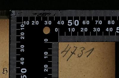 - (Jüdische Lesehalle und Bibliothek, Berlin), Von Hand: Exemplarnummer; '4731'. 