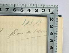 - (Brockhaus, Carl;Brockhaus, Martha), Von Hand: Signatur, Nummer; '3131.2[?]'. 