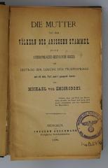 (ausgesondert) : Die Mutter bei den Völkern des arischen Stammes (1886)