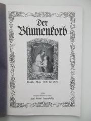 GG-625-23-521-K.S. : Der Blumenkorb : deutsche Maler von 1800 bis 1870 (1921)