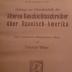  Beiträge zur Charakteristik der älteren Geschichtsschreiber über Spanisch-Amerika (1911)