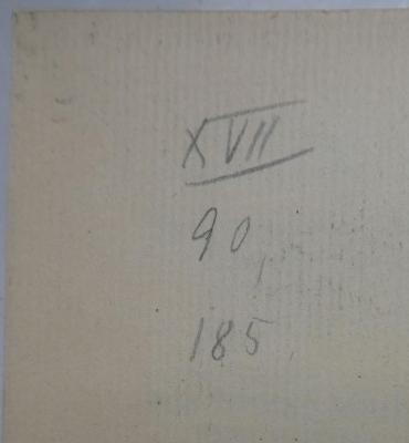 Kk 1099: Grundriss der theoretischen bakteriologie (1924);- (Neuberg, Carl), Von Hand: Annotation; 'XVII
90
185
[...]'. 