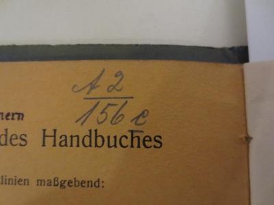 - (Deutsches Reich. Reichsministerium des Innern),  '[Signatur xx xxxx]'.  (Prototyp)