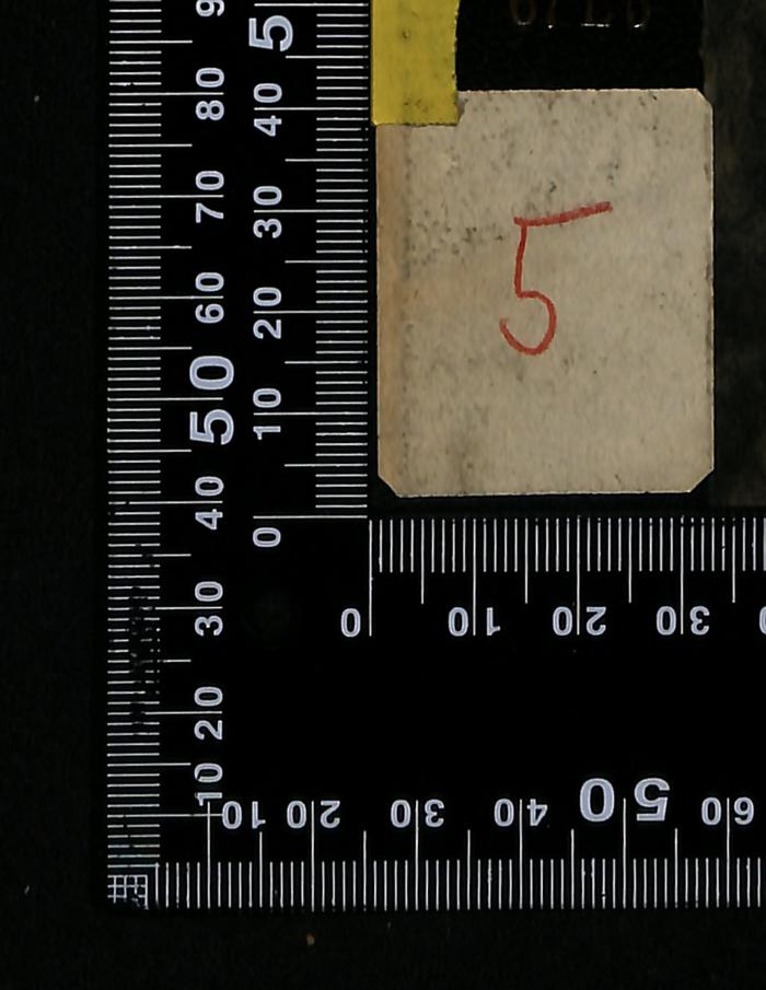 -, Etikett: Nummer; '5'