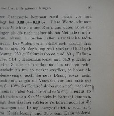 Kk 1143: Der Blutzucker (1913);- (Neuberg, Carl), Von Hand: Annotation; '||
?'. 