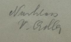 - (Kammer für Arbeiter und Angestellte für Wien;Adler, Victor), Von Hand: Besitzwechsel, Name; 'Nachlass
V. Adler'.  (Prototyp)