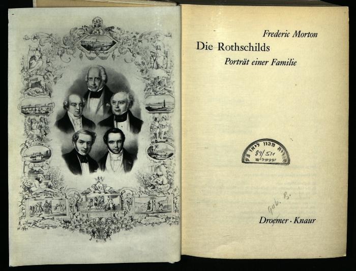 FA II 4818 A : Die Rothschilds : Porträt einer Familie (1961)