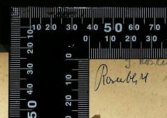 - (Rosenblüth, Pinchas Erich), Von Hand: Autogramm; 'Rosenblüth'. 