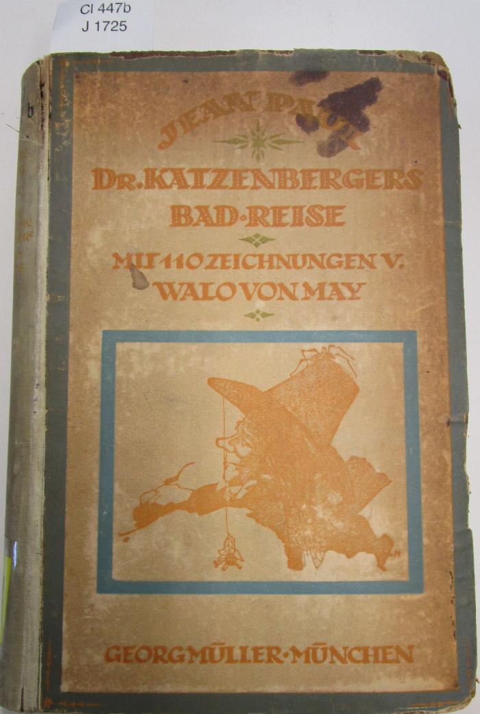 Cl 447 b: Dr. Katzenbergers Bad-Reise (1920)