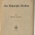 Z-4763 : Aus Masaryks Werken : (Masaryk, [Tomaš Garrigue: Ausz., deutsch]) ; Von Gustav Flusser (1921)