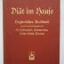 Ki 414 ah: Diät im Hause : hygienisches Kochbuch (1928)