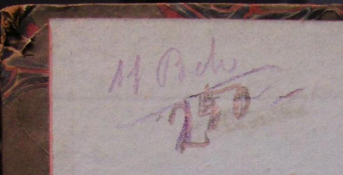 III 21531 1-22: Sämmtliche Werke von Joseph Freiherr v. Auffenberg (1843-1844);- (unbekannt), Von Hand: Preis; '11 Bde / 250-'. 