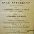 III 72395 1 2.Ex.: P. Ovidii Nasonis quae supersunt : ad optimorum librorum fidem. Tomus I (1828)