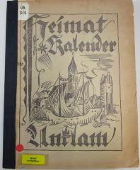 Ok 301 1926: Heimat Kalender Anklam 1926 (1926)
