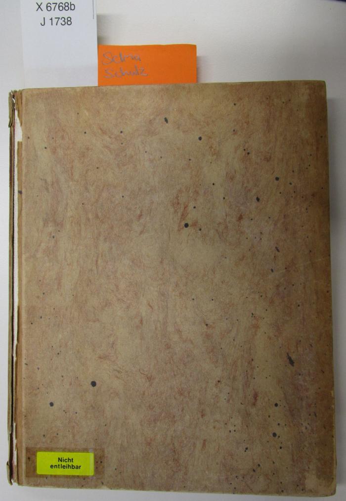 XIV 6768 b: Erinnerungen eines Bibliophilen (1922)