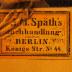 III 17374 1-10 2.Ex.: [Schillers] sämmtliche Werke in zehn Bänden (1844)