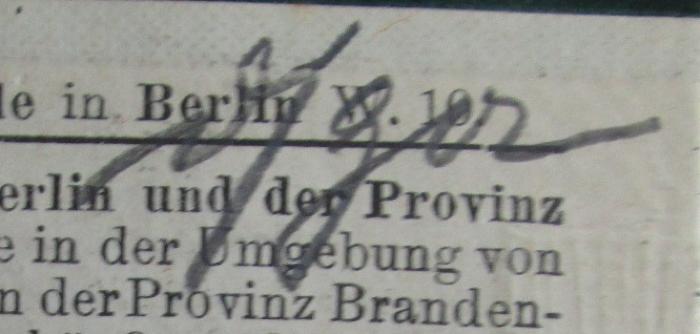 J / 1419, Tilgung