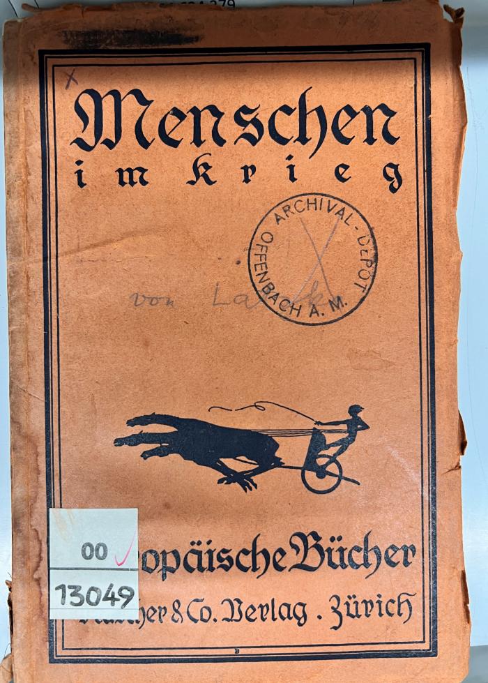 00/13049 : Menschen im Krieg (1917)
