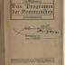 Z-4926 : Das Programm der Kommunisten (Bolschewiki) (1919)