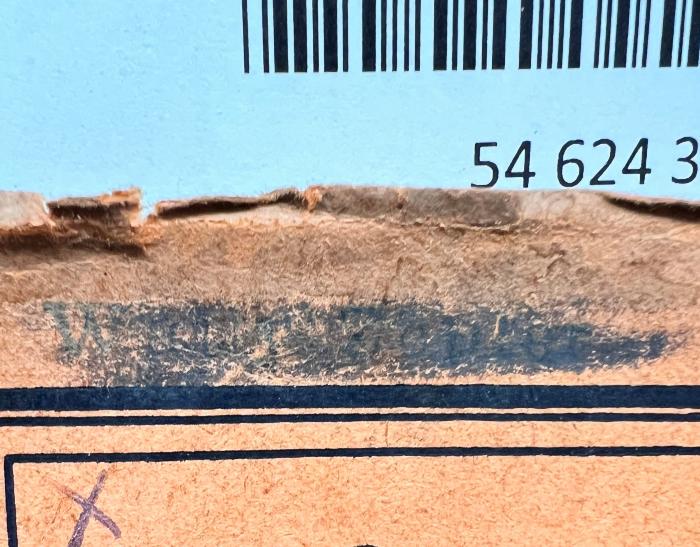 - (Zepler, Wally), Stempel: Name; 'Wally Zepler'. 