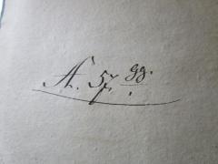 - (Provinz Brandenburg. Konsistorium;Königliches Provinzial-Schulkollegium zu Berlin), Von Hand: Signatur; 'A. 57 gg.'. 