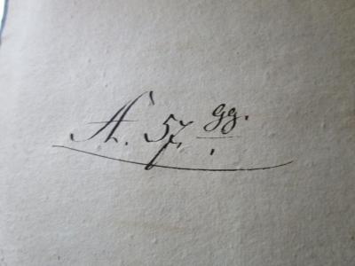 - (Provinz Brandenburg. Konsistorium;Königliches Provinzial-Schulkollegium zu Berlin), Von Hand: Signatur; 'A. 57 gg.'. 