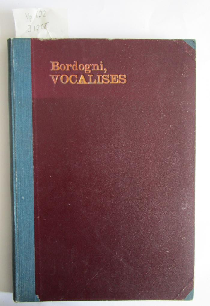 Vp 622: Vocalises par Marco Bordogni