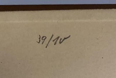 - (Antiquariat Alfred Wolf (Wien);Bauer, Hugo), Von Hand: Nummer; '39/10'. 