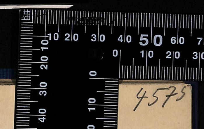 -, Von Hand: Nummer; '4575'