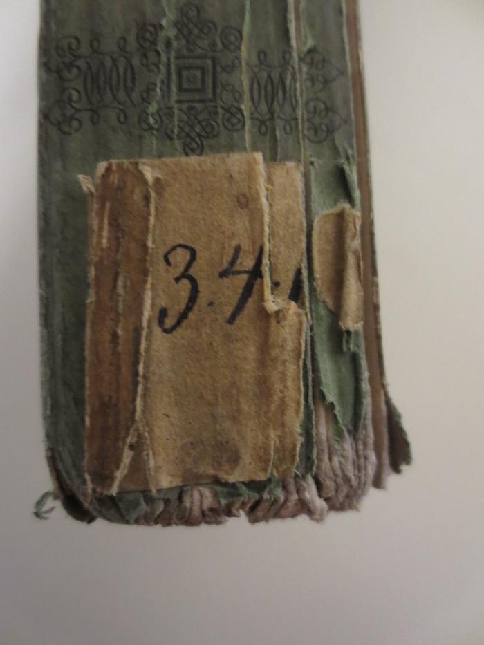 -, Etikett: Exemplarnummer; '[x]34[x]'