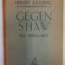 Cp 475: Gegen Shaw: eine Streitschrift (1925)