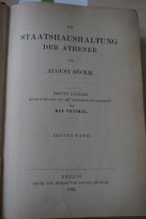 1936 A 282-1 : Die Staatshaushaltung der Athener Bd. 1 (1886)