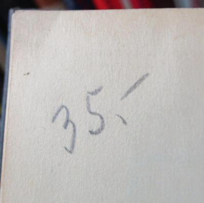Sb 71 1: Die Sprache des Pentateuch in ihren Beziehungen zum Ägyptischen. Erstes Buch (1929);- (Buchhandlung Otto Kruhl (Berlin)), Von Hand: Preis; '35.-'. 
