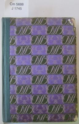 Cm 5688: Das seidene Buch: eine lyrische Damenspende (1904)