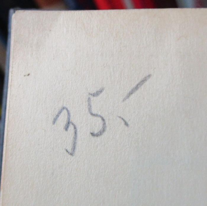 Sb 71 1: Die Sprache des Pentateuch in ihren Beziehungen zum Ägyptischen. Erstes Buch (1929);- (Buchhandlung Otto Kruhl (Berlin)), Von Hand: Preis; '35.-'. 