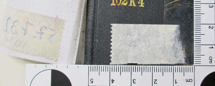 -, Etikett: Signatur; 'Zf. 732'