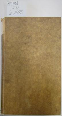 XVI 601: Gotthold Ephraim Leßings theologischer Nachlaß. (1784)