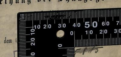 - (Reichsinstitut für Geschichte des neuen Deutschlands;Leo Baeck Institute Jerusalem), Durchgestrichen: Exemplarnummer; '5815'. 