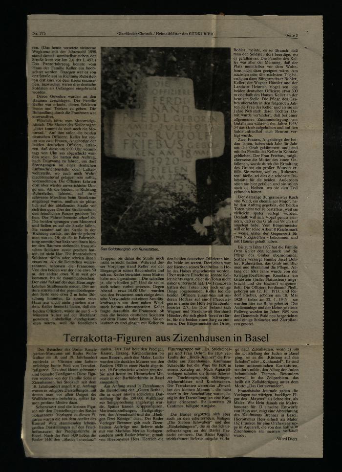 -, Papier: ; 'Juden in St. Gallen

(...)'