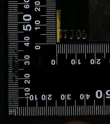 - (Central-Verein Deutscher Staatsbürger Jüdischen Glaubens), Prägung: Signatur; '77 J 05'. 