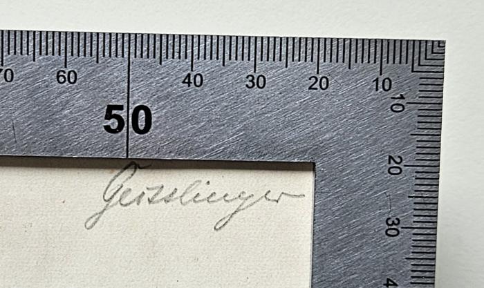 BC 6030 B284(2) : Einleitung in das Neue Testament (1911);-, Von Hand: Autogramm, Name; 'Geisslinger'